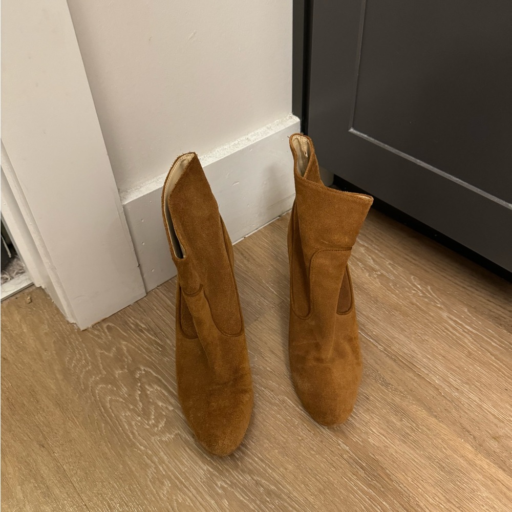Zara suede boots